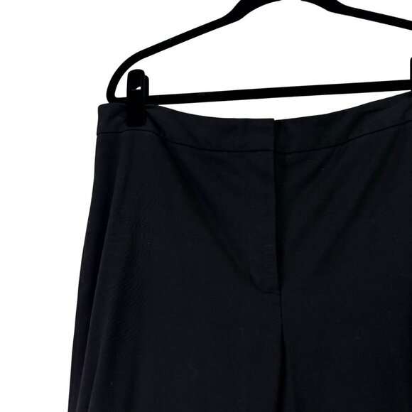 Talbots Women's Heritage Cropped Straight Leg Dress Pants Trouser Black Size 14 - Picture 2 of 11
